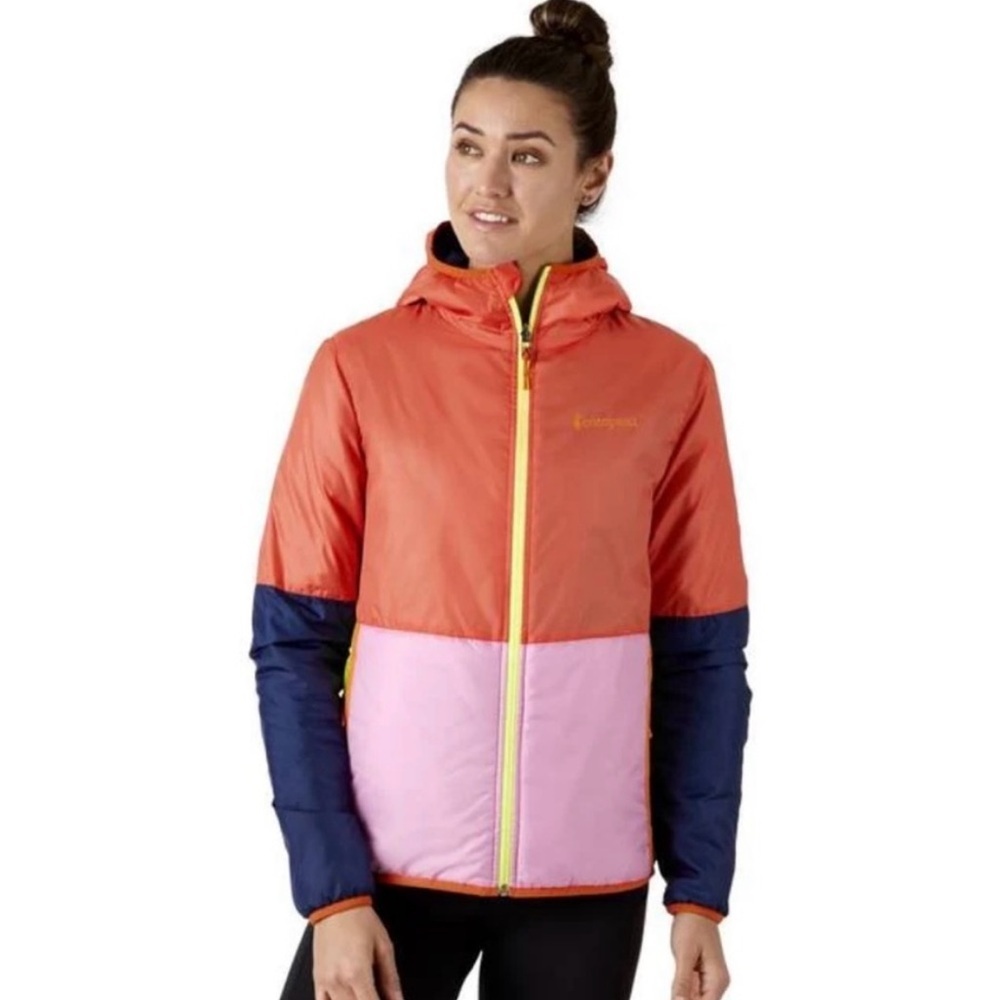 Cotopaxi Teca Cálido Hooded Reversible Jacket In Super Bloom New Size XS